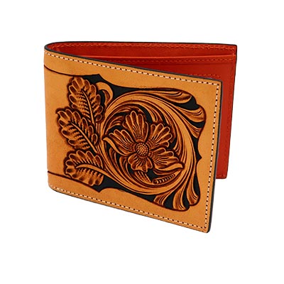 HandMade Bifold Brown Wallet